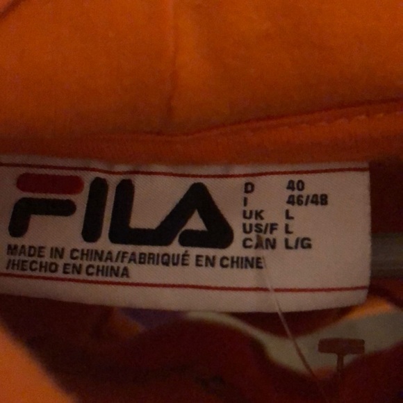 Purple and Orange Cropped Avila Hoodie - Picture 4 of 4